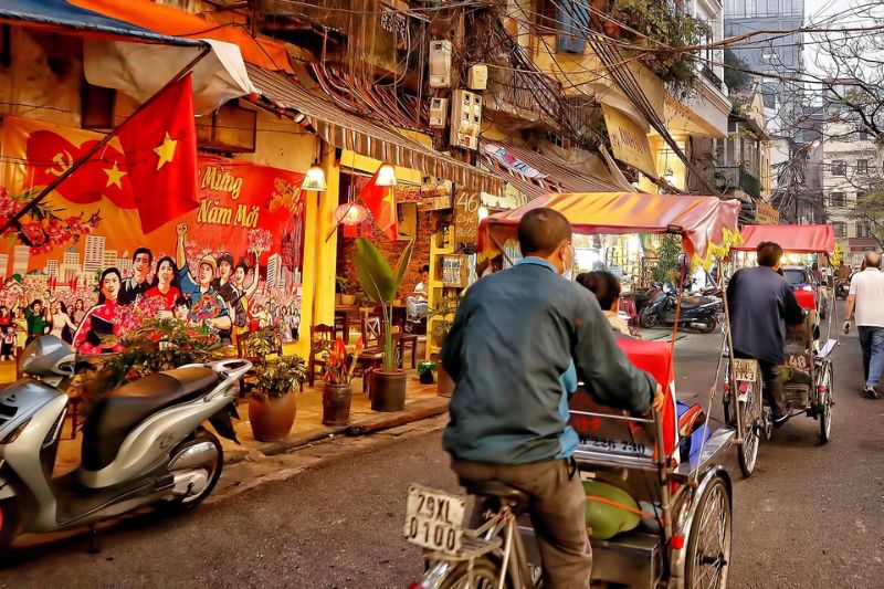 Hanoi has a beauty that is both ancient and modern, making many tourists flutter